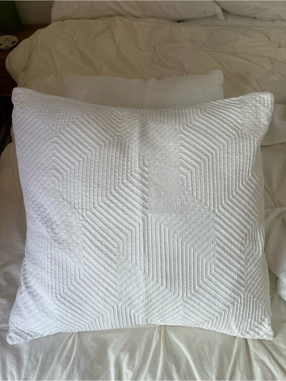 West Elm white queen